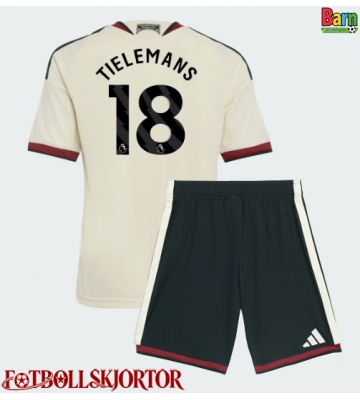 Manchester United Youri Tielemans #18 Tredje Kläder Barn 2026-27 Kortärmad (+ Korta byxor)